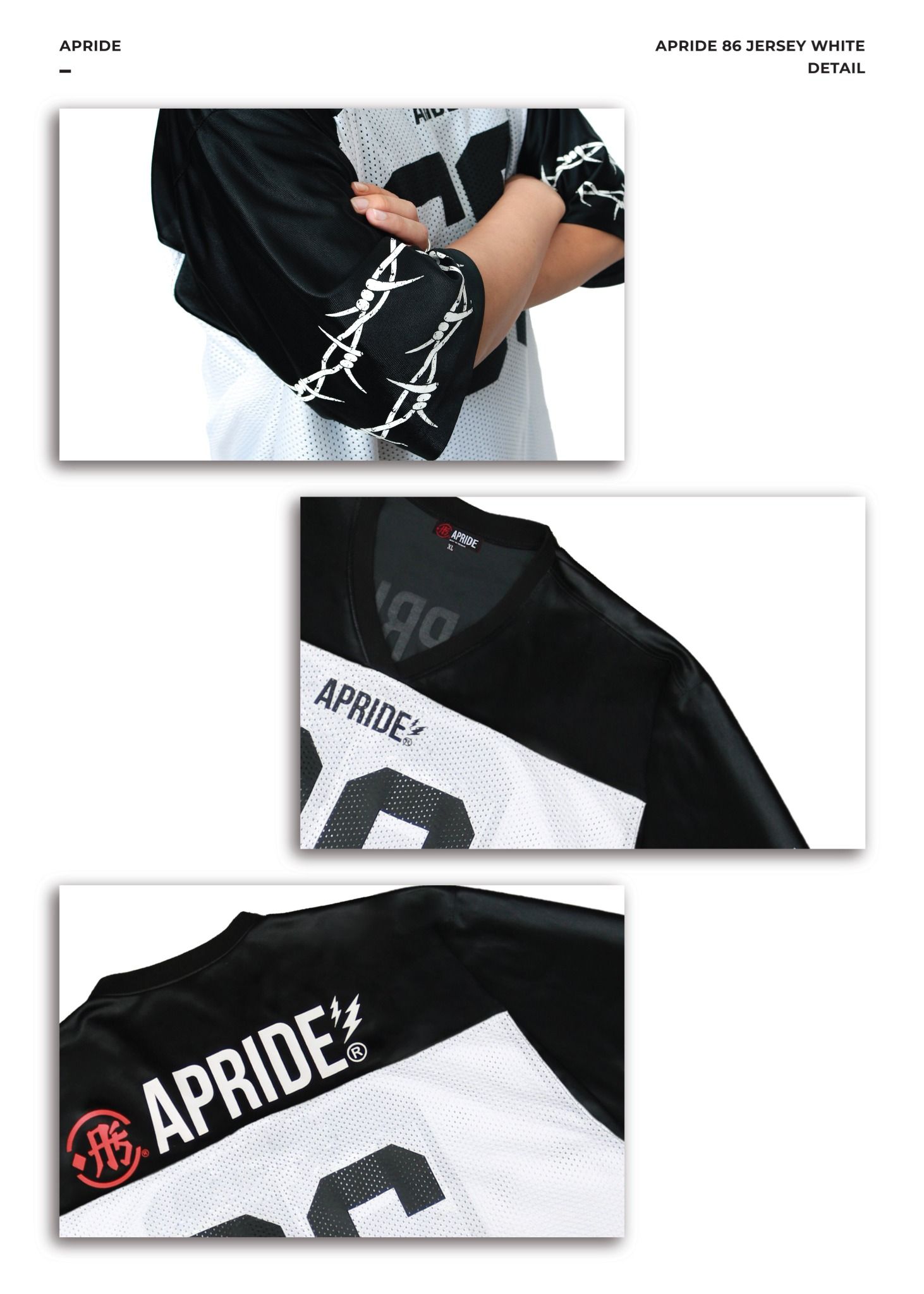  Apride Jersey 86 - White 