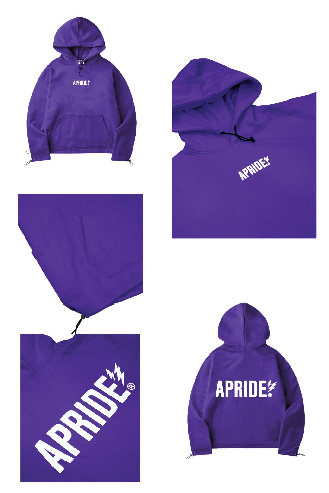  Apride Hoodies Basic Violet 