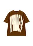  Tee Apride Blurred Logo - Brown 