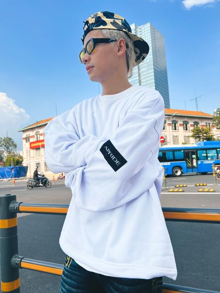  Apride Basic Sweater - White 