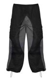  Apride Parachute Patching Pants Black - Grey 