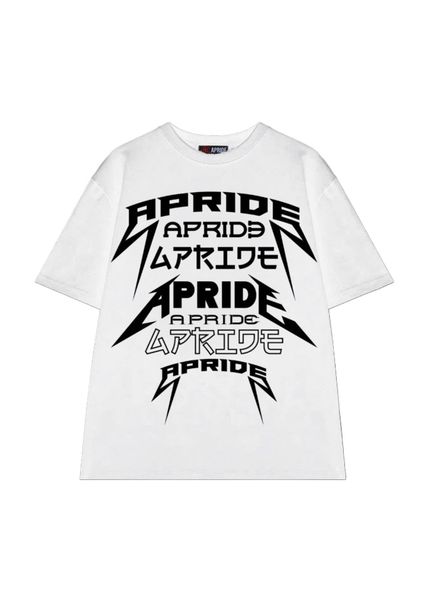  Apride DaFont Spiky Tee - White 