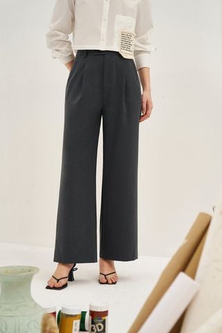 Quần culottes official style tuytsy màu smoke