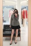  Áo blazer tàn dáng ôm gọn 