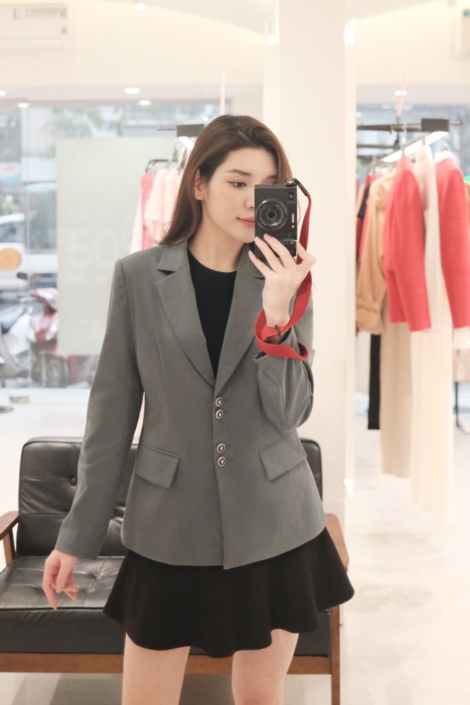 Áo blazer tàn dáng ôm gọn