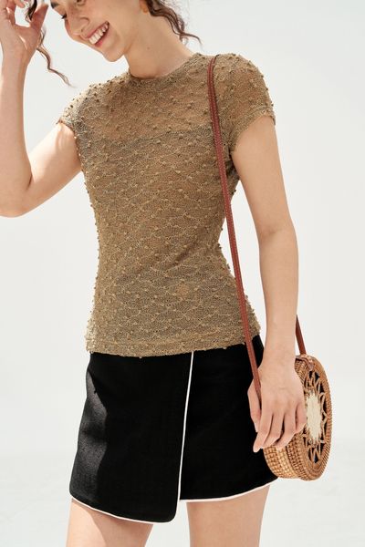 Top ren hạt nâu lạnh