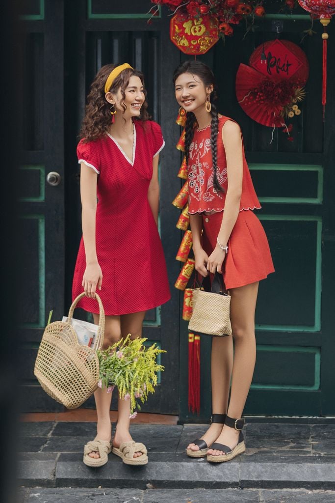 Quần shorts đũi cam