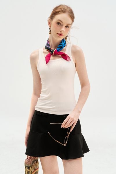 Tank top basic trắng