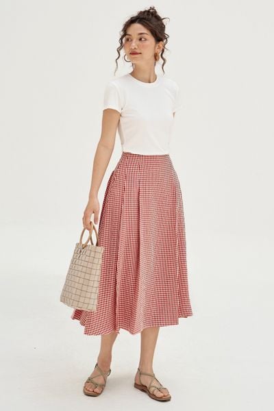 T-shirt ôm basic trắng