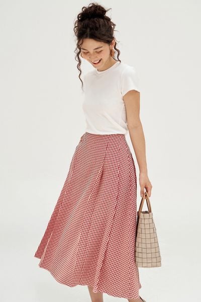 T-shirt ôm basic trắng