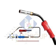 Bộ các chi tiết súng hàn OTC 350