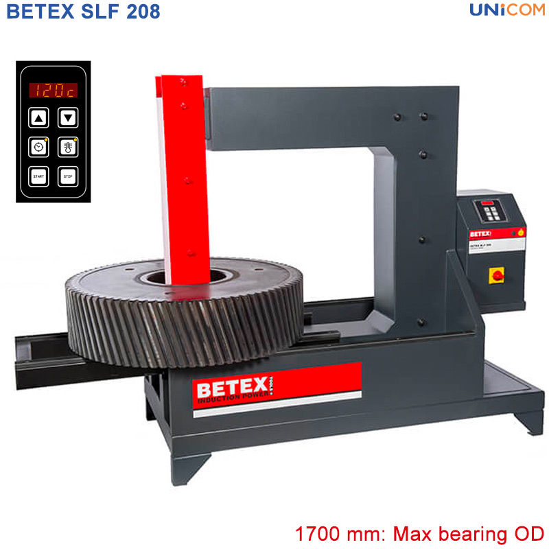 Máy gia nhiệt vòng bi OD max 1700mm Betex BLF 208 40 kVA