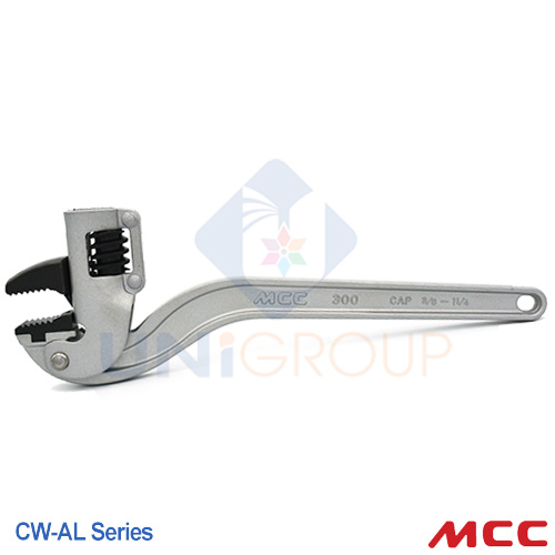 Mỏ lết góc có răng cán nhôm MCC CW-AL Series