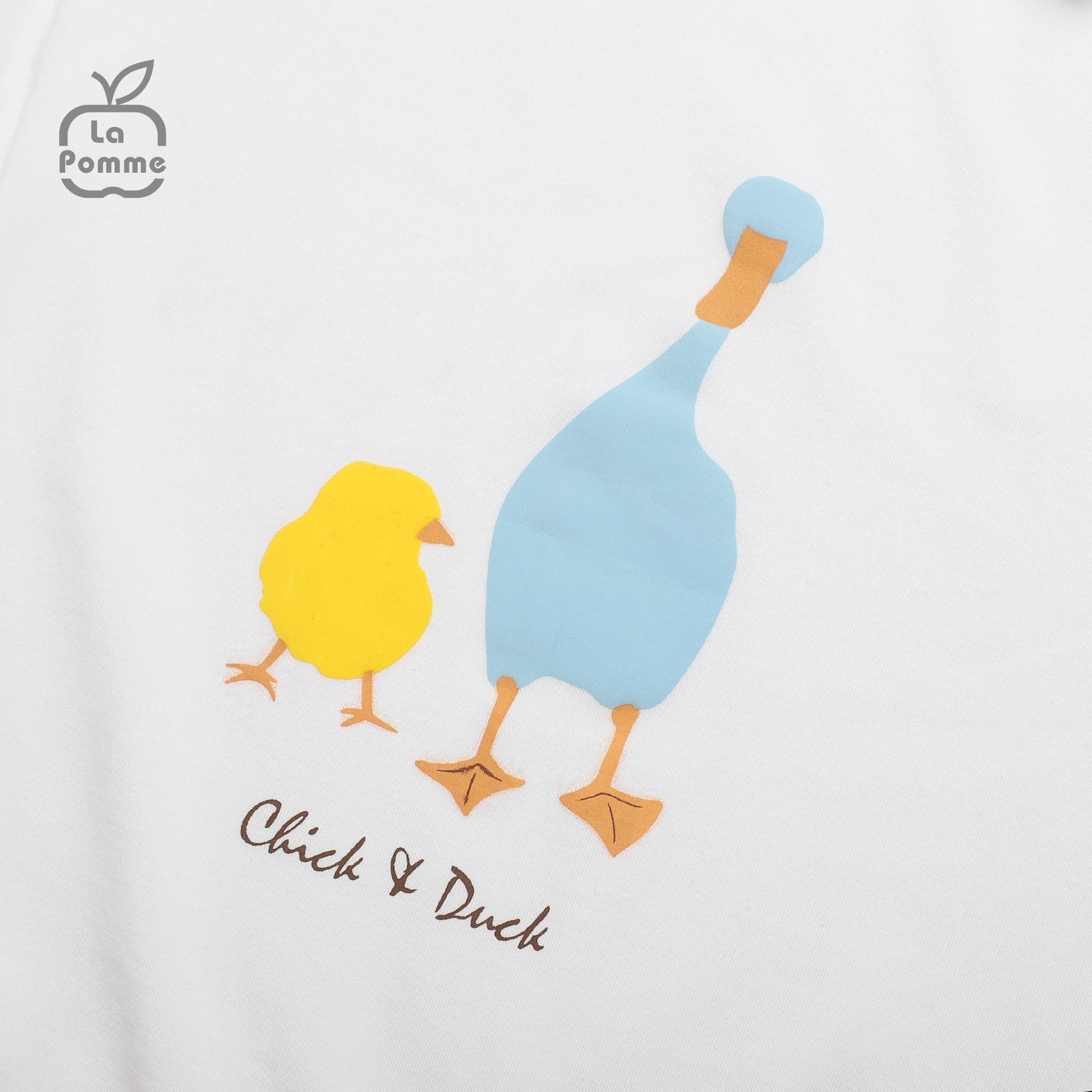  SL226 Bộ dài tay Chick & Duck La Pomme - Xanh 