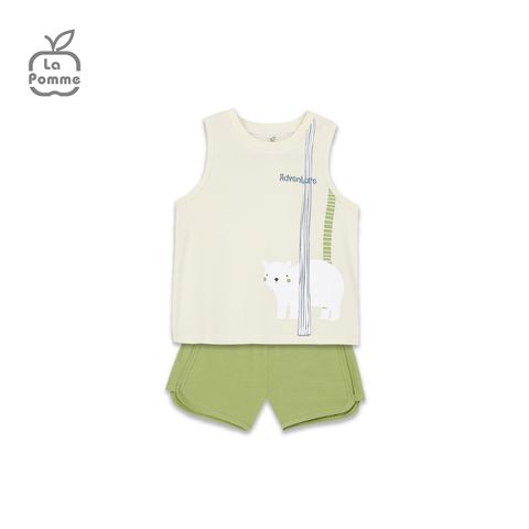  Bộ ba lỗ La Pomme Gấu trắng Bắc cực - Ghi 