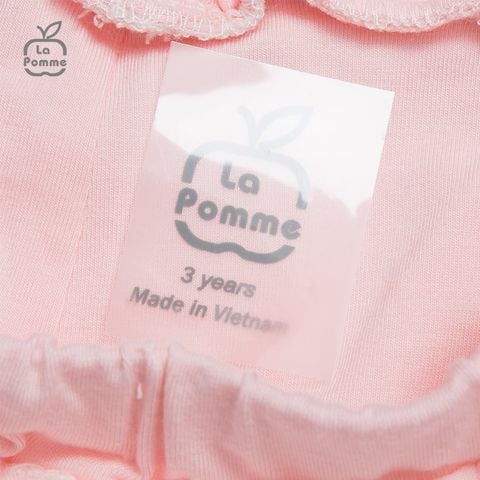  Bộ cộc tay La Pomme Shining Smile - Trắng 