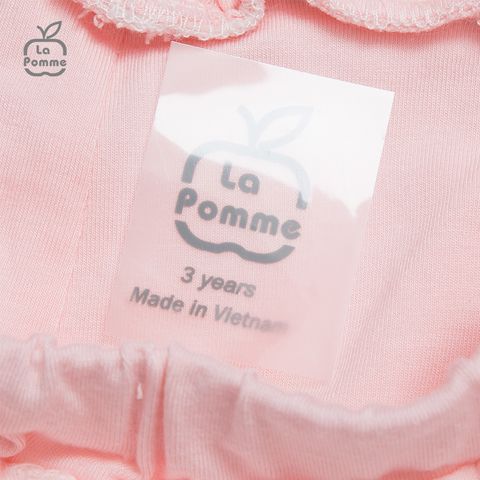  Bộ cộc tay La Pomme Shining Smile - Hồng 