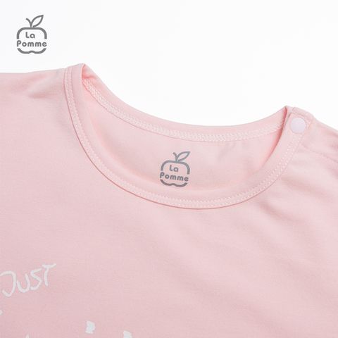  Bộ cộc tay La Pomme Shining Smile - Hồng 