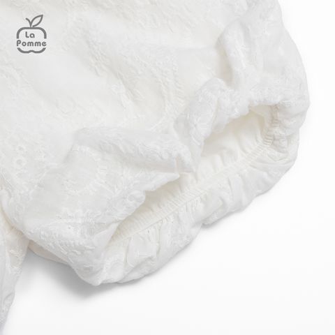  Bộ cộc tay La Pomme Shining Smile - Trắng 