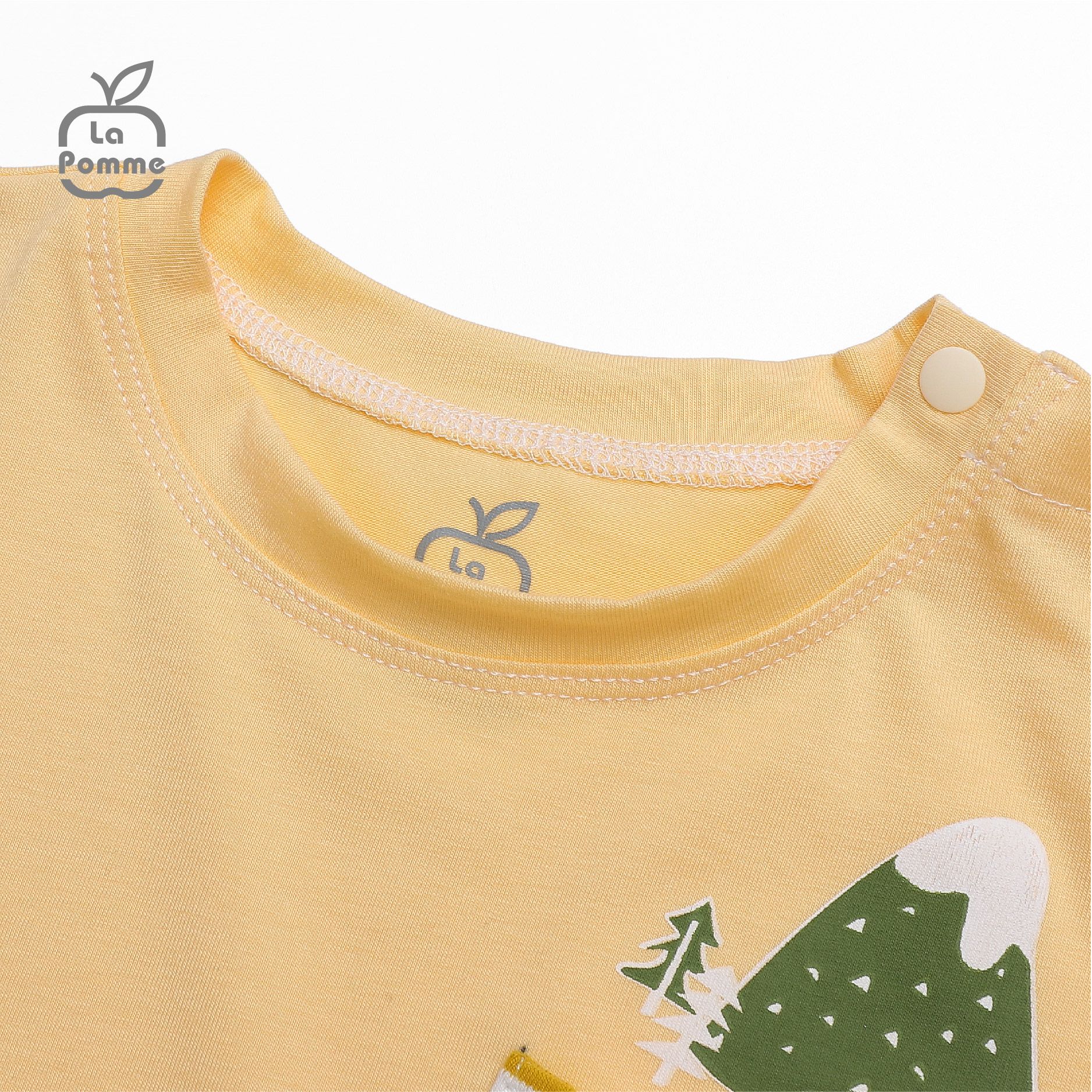  Bộ cộc tay La Pomme Dãy núi tuyết - Ghi 