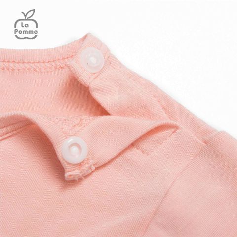  Bộ cộc tay La Pomme It's OK - Hồng Cam 