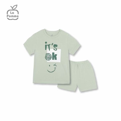  Bộ cộc tay La Pomme It's OK - Hồng đất 