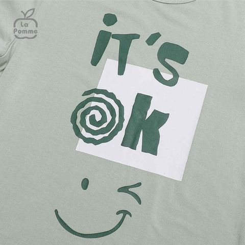  Bộ cộc tay La Pomme It's OK - Hồng đất 