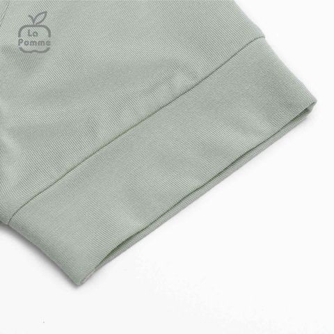  Bộ cộc tay La Pomme It's OK - Xanh lá 