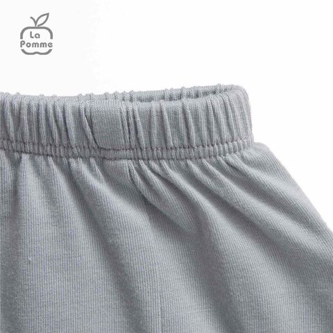  Bộ cộc tay La Pomme Funny Face - Ghi 