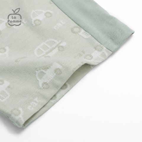  Bộ cộc tay La Pomme Tiny Car - Xanh 
