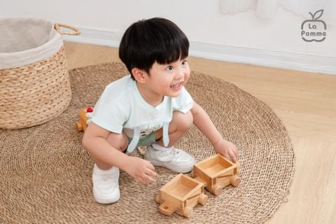  Bộ cộc tay La Pomme Chơi cùng bé con 