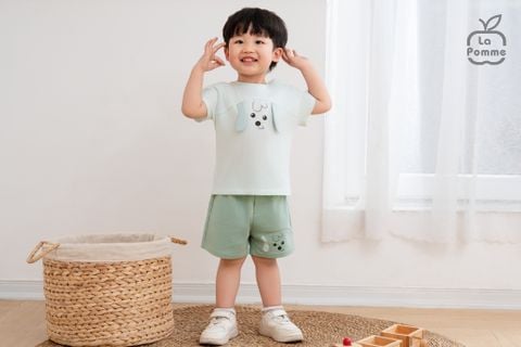  Bộ cộc tay La Pomme Chơi cùng bé con 