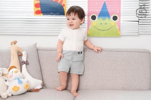  Bộ cộc tay La Pomme Bạn nhỏ dễ thương 