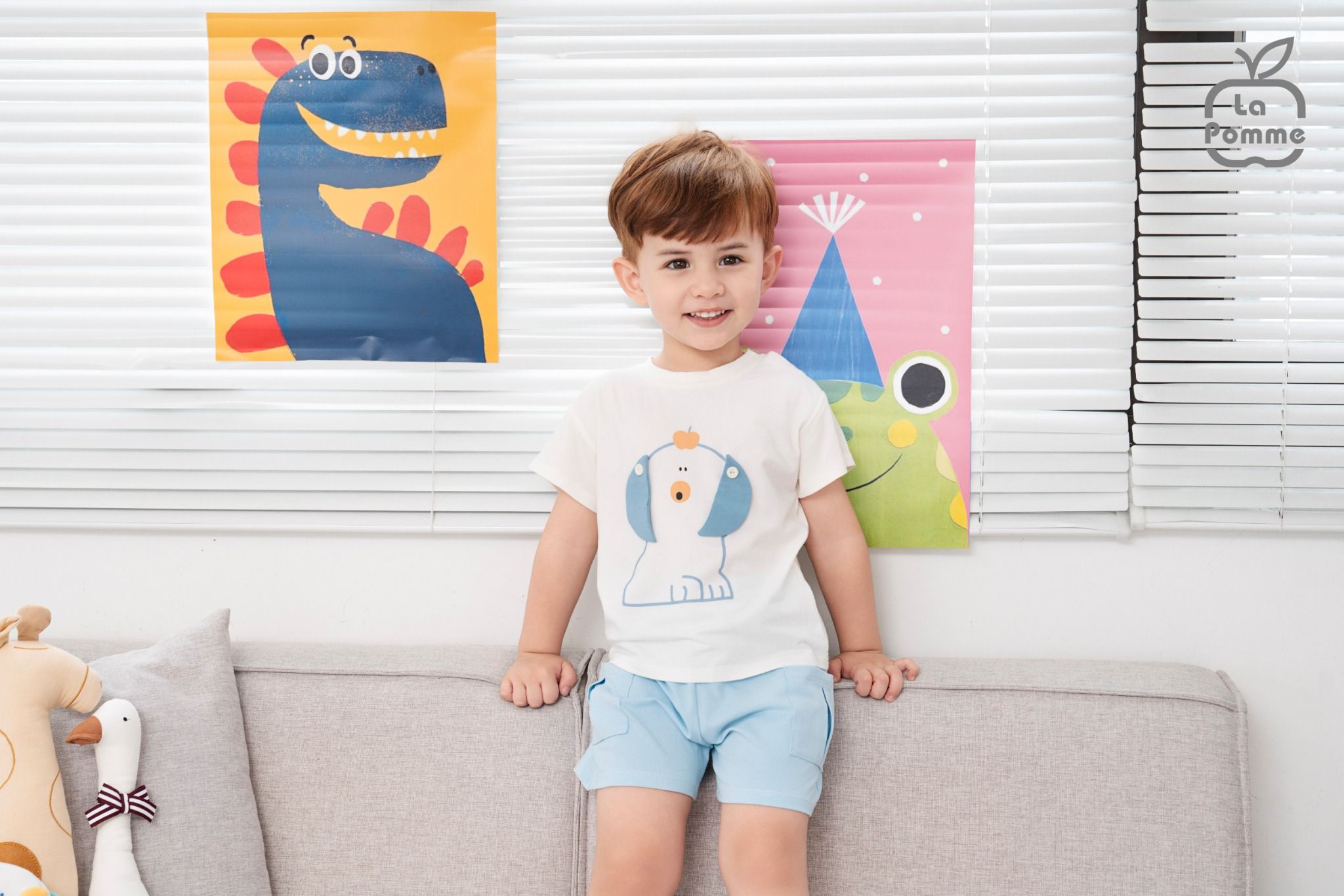  Bộ cộc tay La Pomme Bé nhỏ đồng hành 