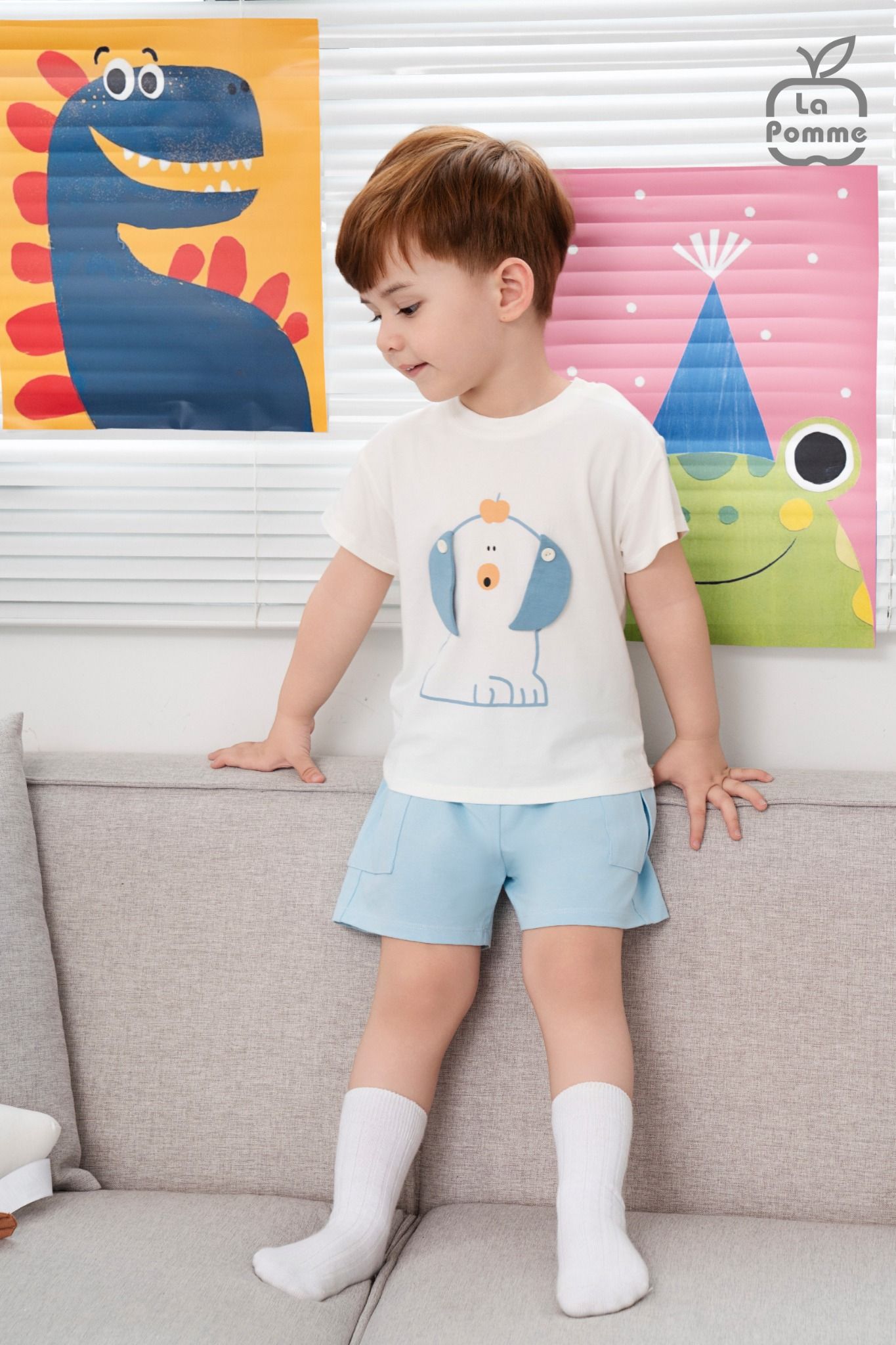  Bộ cộc tay La Pomme Bé nhỏ đồng hành 