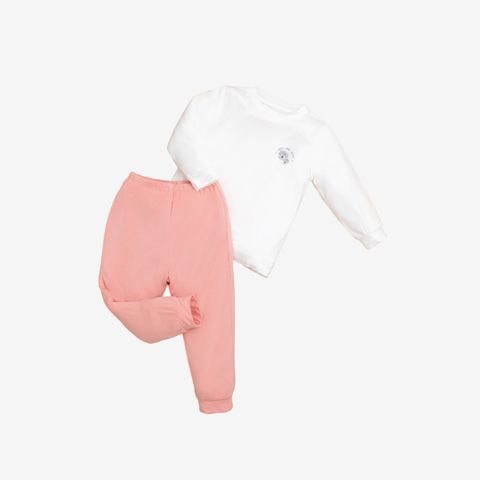  Bộ dài tay La Pomme năng động - Nâu 