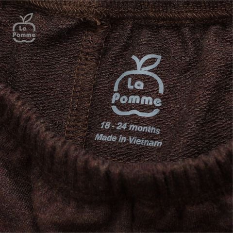  Bộ dài tay La Pomme Khám phá dải ngân hà - Nâu 