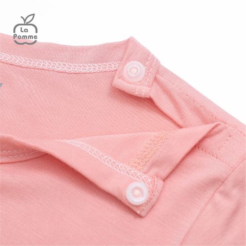  Bộ dài tay La Pomme Chú chó trắng Tommy - Ghi 