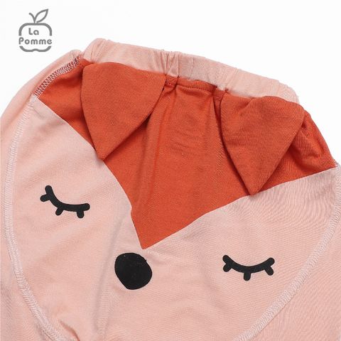  Bộ dài tay La Pomme cúc giữa Baby Racoon - Hồng 