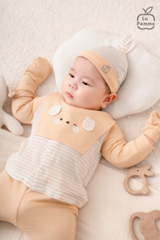  Yếm La Pomme Kẹo ngọt bé con 