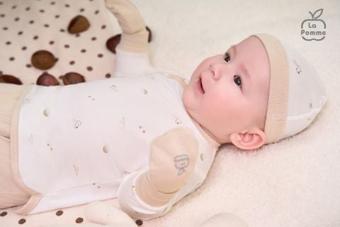  Set bao tay bao chân La Pomme Họa tiết bé xinh 