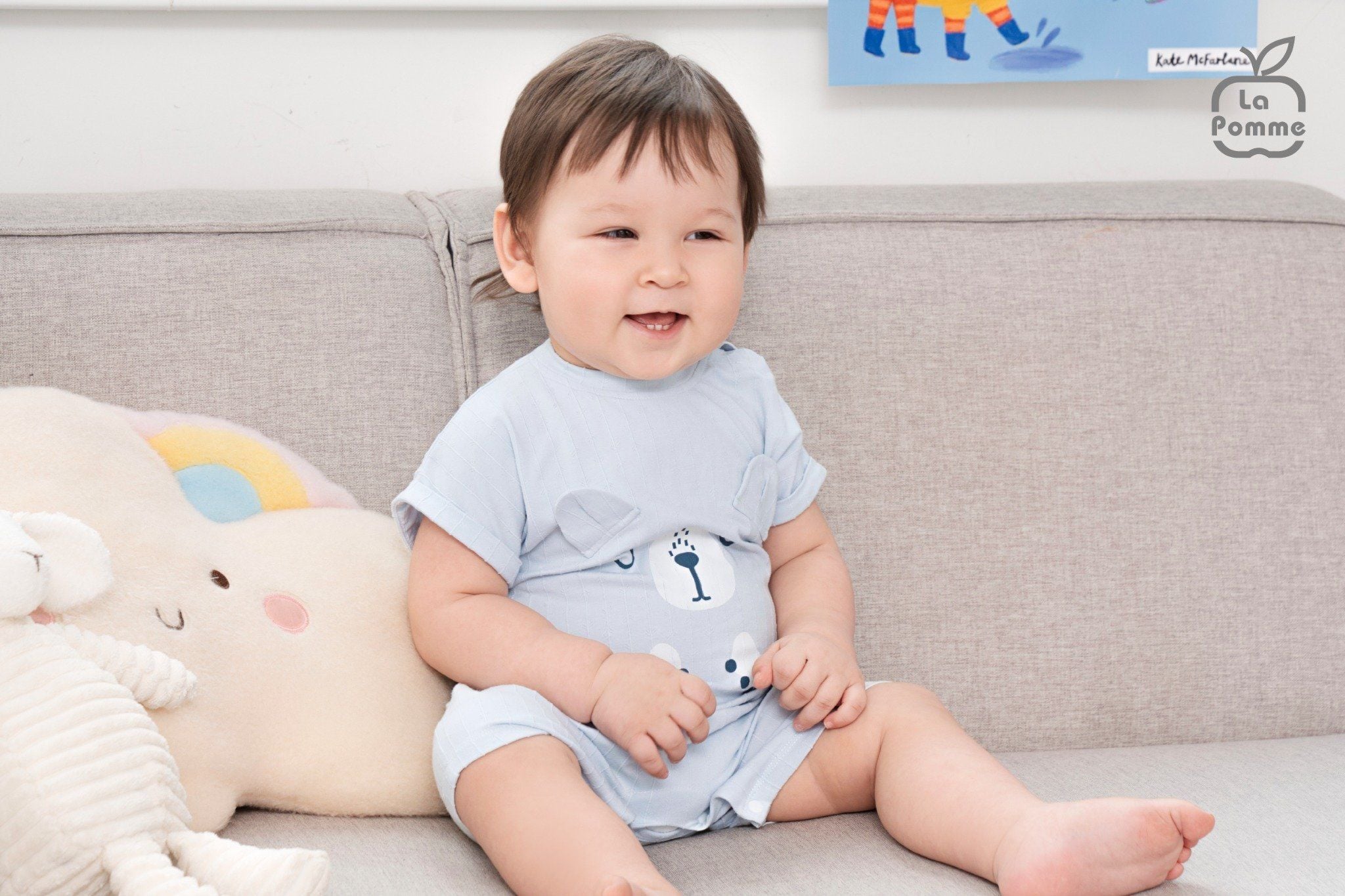  Body cộc tay La Pomme niềm vui của bé 