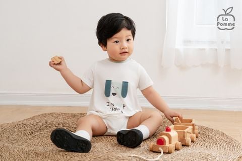  Body cộc tay La Pomme Chú cún tai dài 