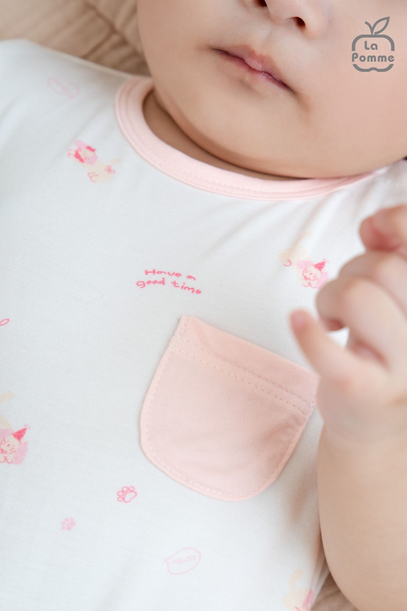  Body cộc tay La Pomme họa tiết ngộ nghĩnh 