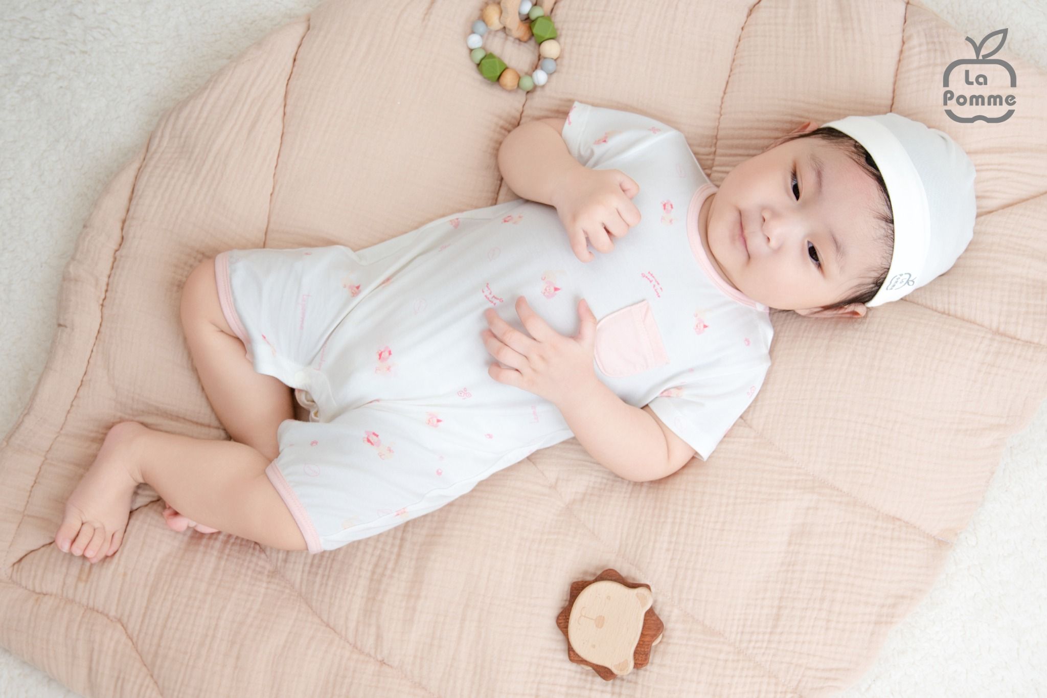  Body cộc tay La Pomme họa tiết ngộ nghĩnh 