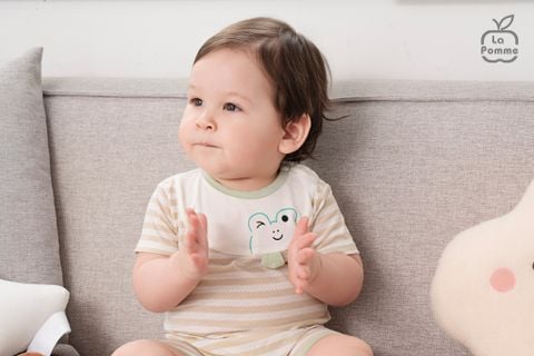  Body cộc tay La Pomme Ếch con vui nhộn 