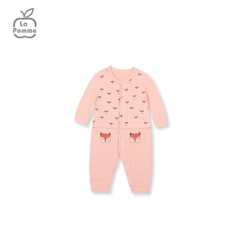  Body dài tay La Pomme Baby Racoon - Nâu 
