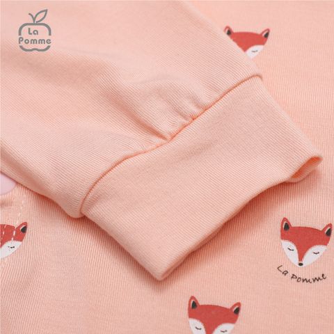  Body dài tay La Pomme Baby Racoon - Nâu 