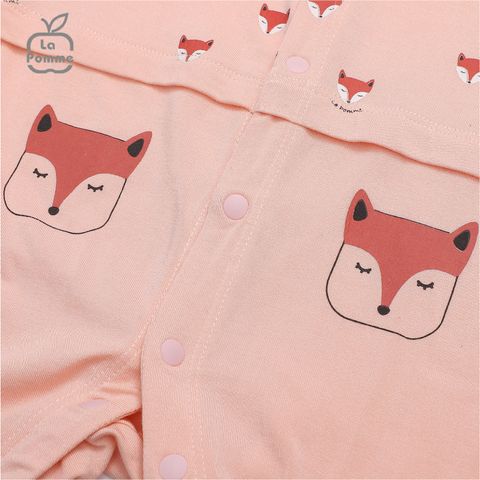  Body dài tay La Pomme Baby Racoon - Nâu 