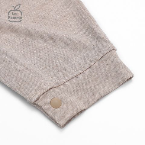  Body dài tay La Pomme Baby Racoon - Hồng 